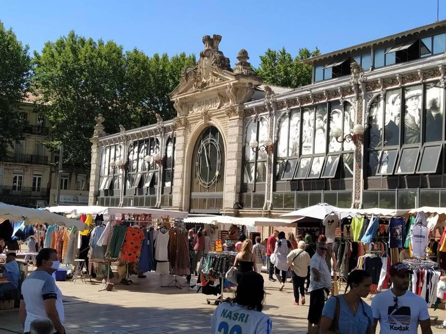 Appartement Avec Balcon, Bord Du Canal, Wifi. Narbonne Bagian luar foto