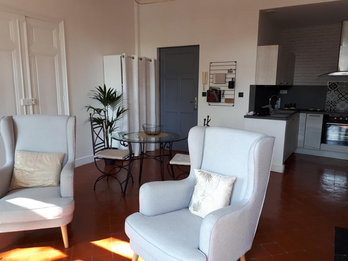 Appartement Avec Balcon, Bord Du Canal, Wifi. Narbonne Bagian luar foto